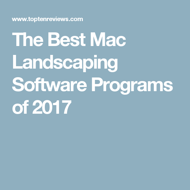 Free Yard Design Software For Mac